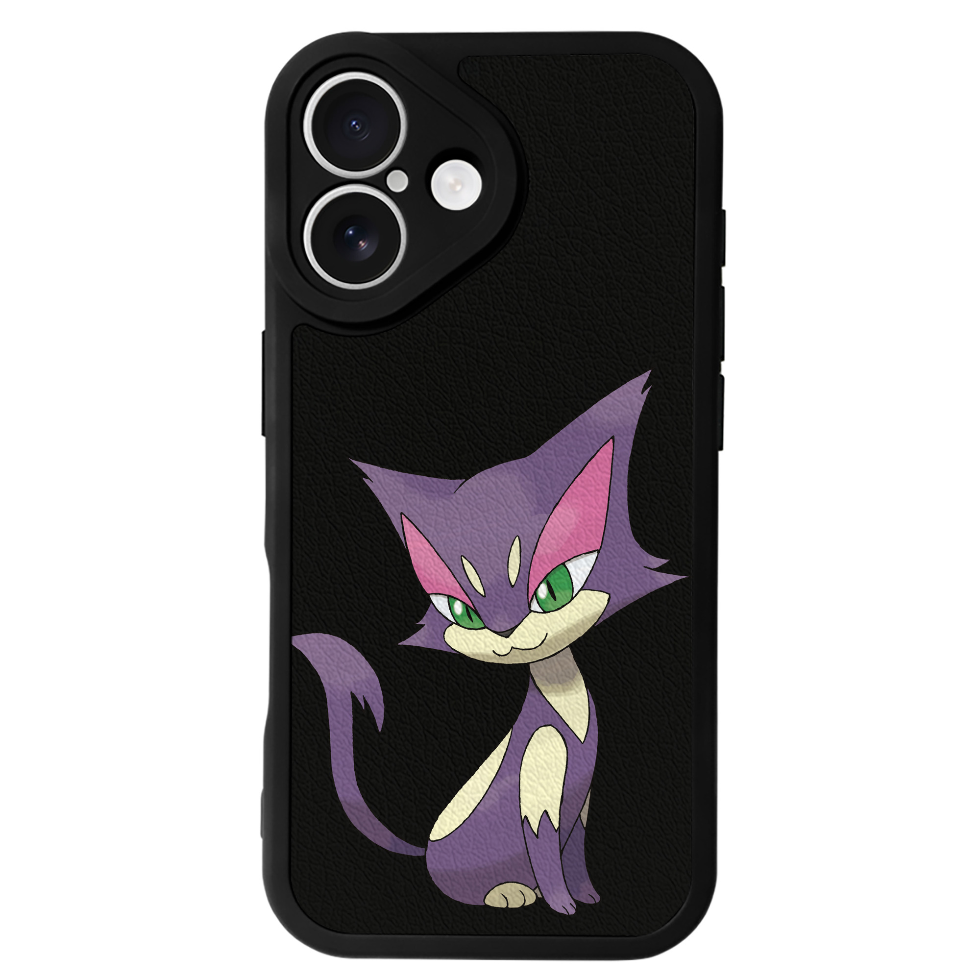（画像用） ポケットモンスター Pokémon 【iPhone 16シリーズ対応】シリコンスマホケース（レザー調） 材質：シリコン